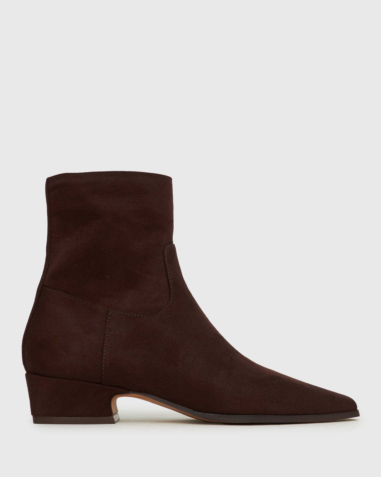 DORIC Square Toe Ankle Boots
