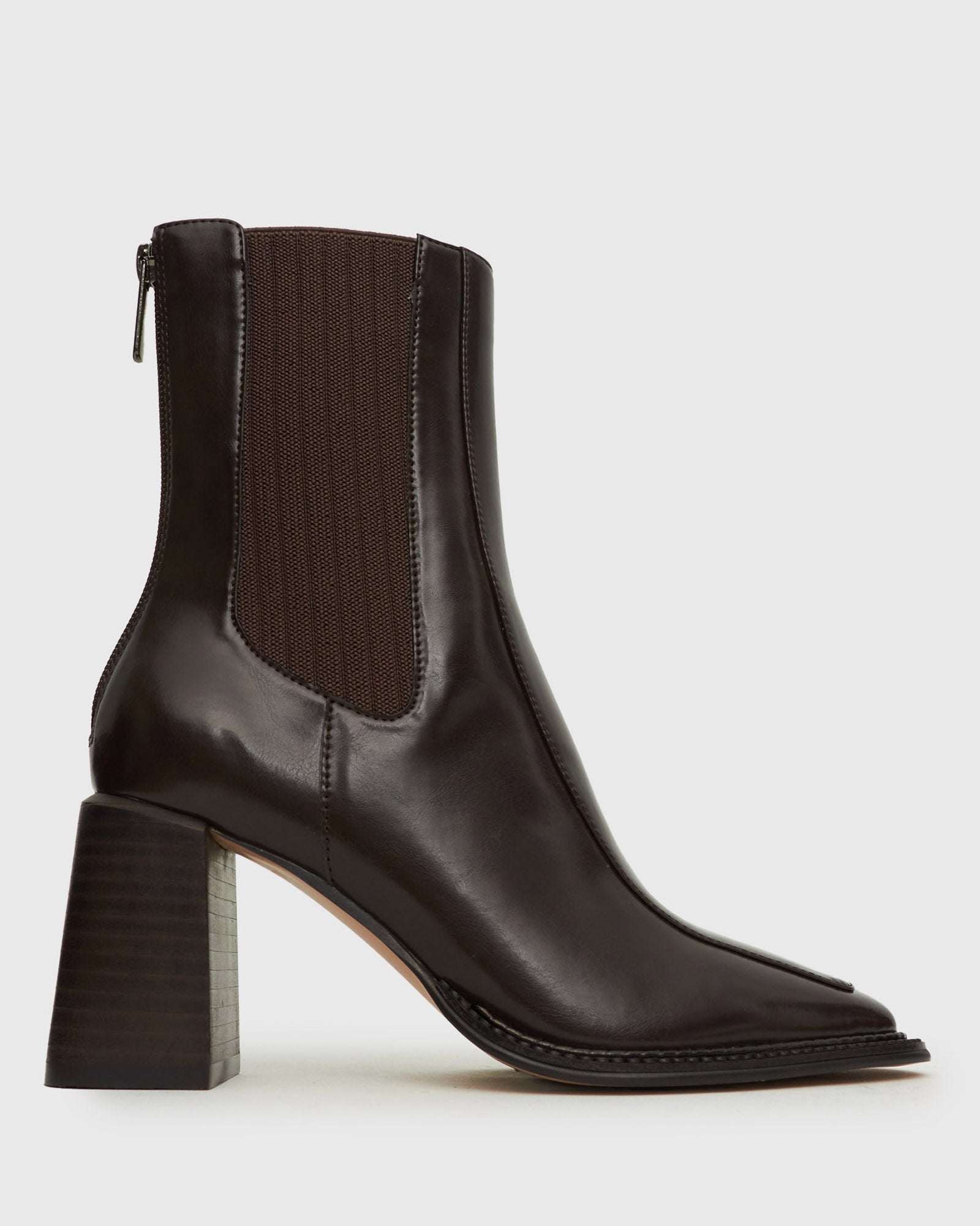PRE-ORDER DOWNTOWN Block Heel Chelsea Boots