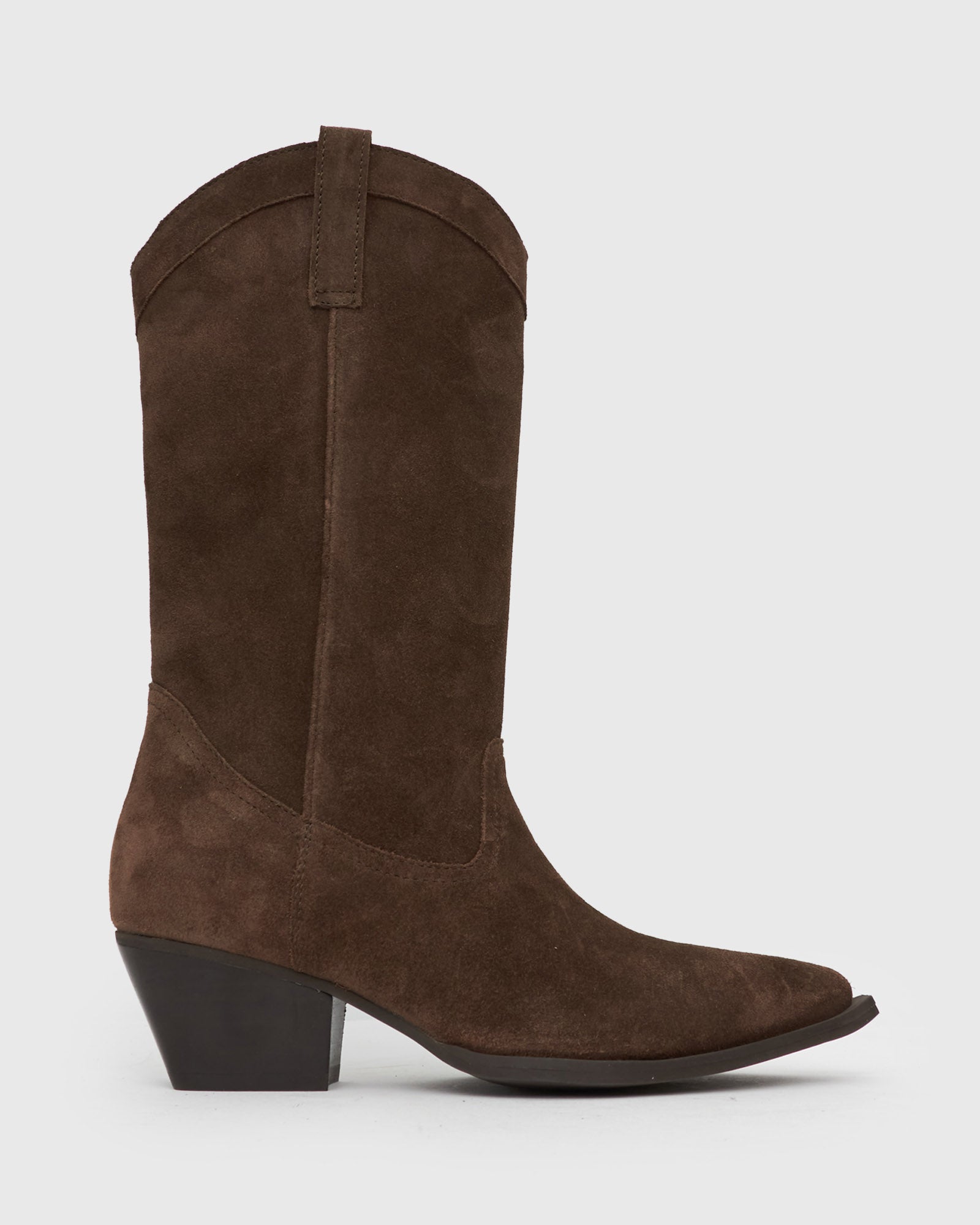 HOWDY Suede Leather Western Boots