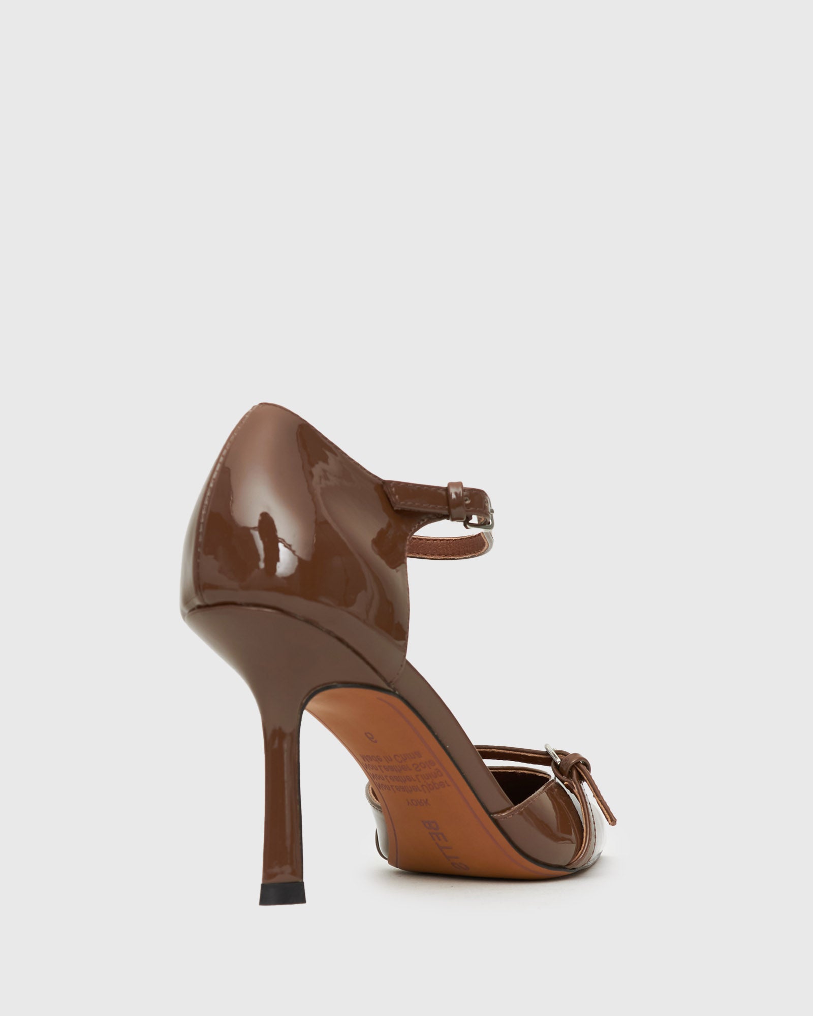 YVONNE Ankle Strap Stiletto Point