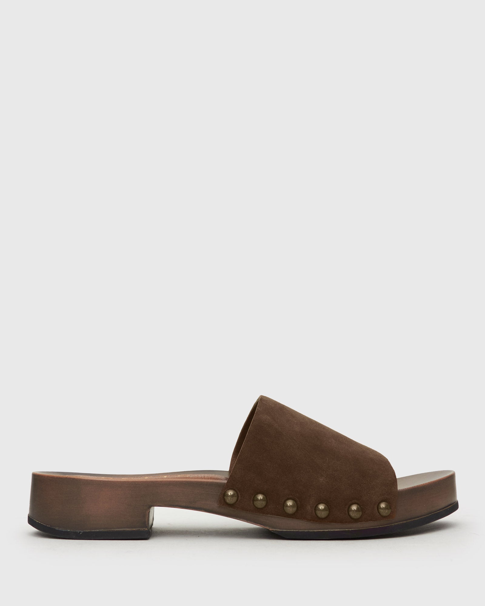 PRE-ORDER CLARA Suede Leather Clogs
