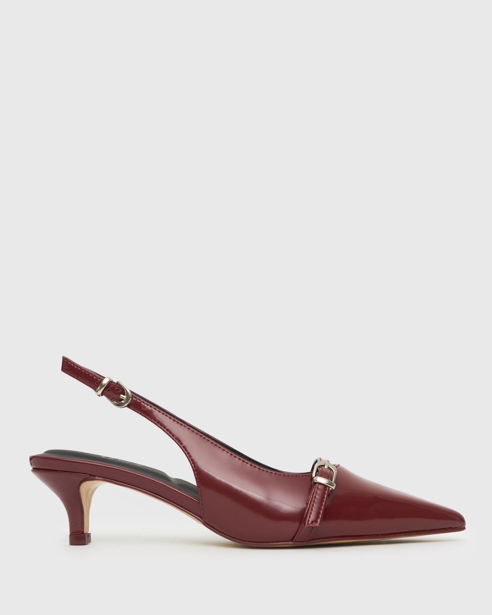 SERVO Kitten Heel Slingback Pumps