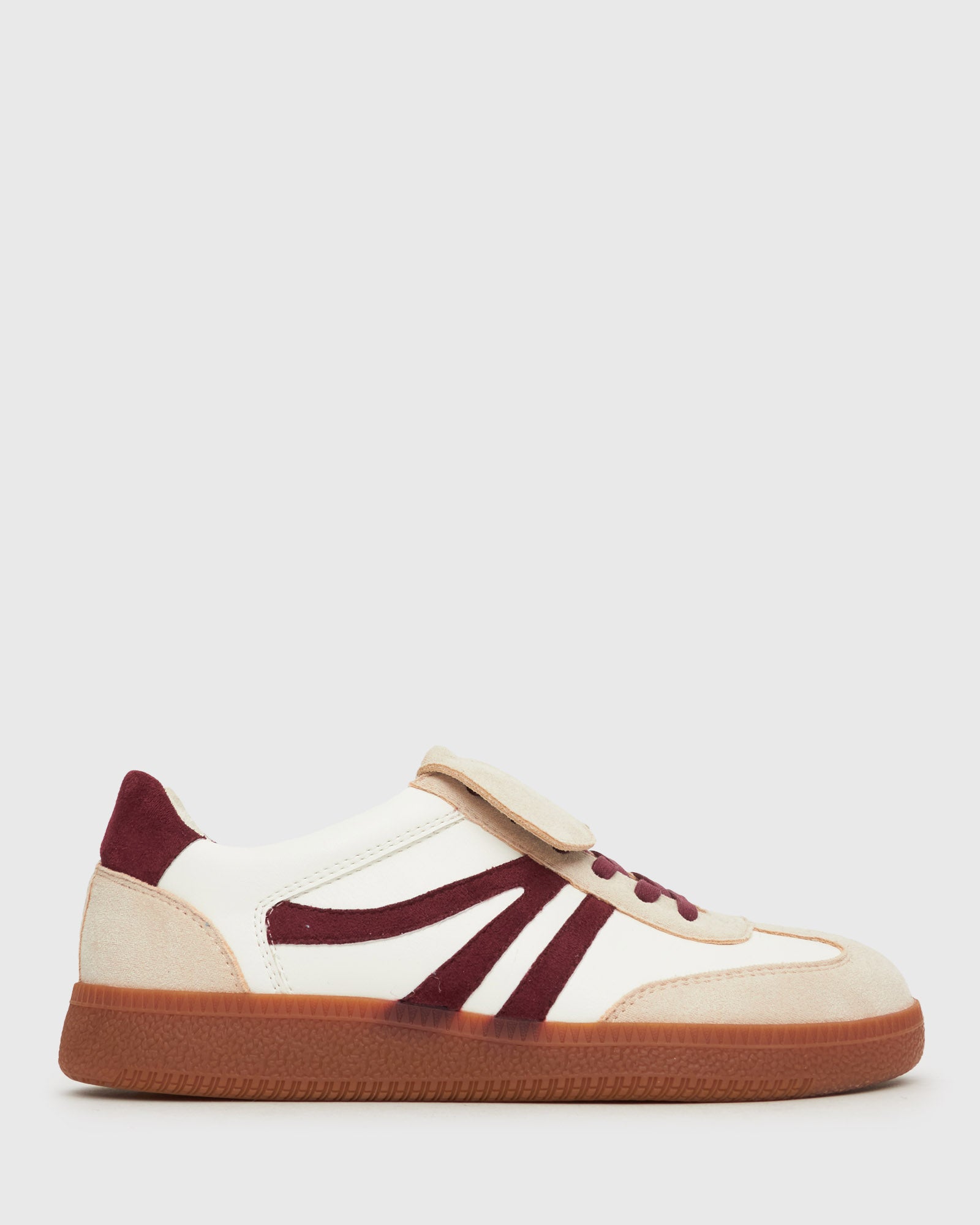 PRE-ORDER Wider Fit BUTTERSCOTCH Low-Top Lace-Up Sneakers