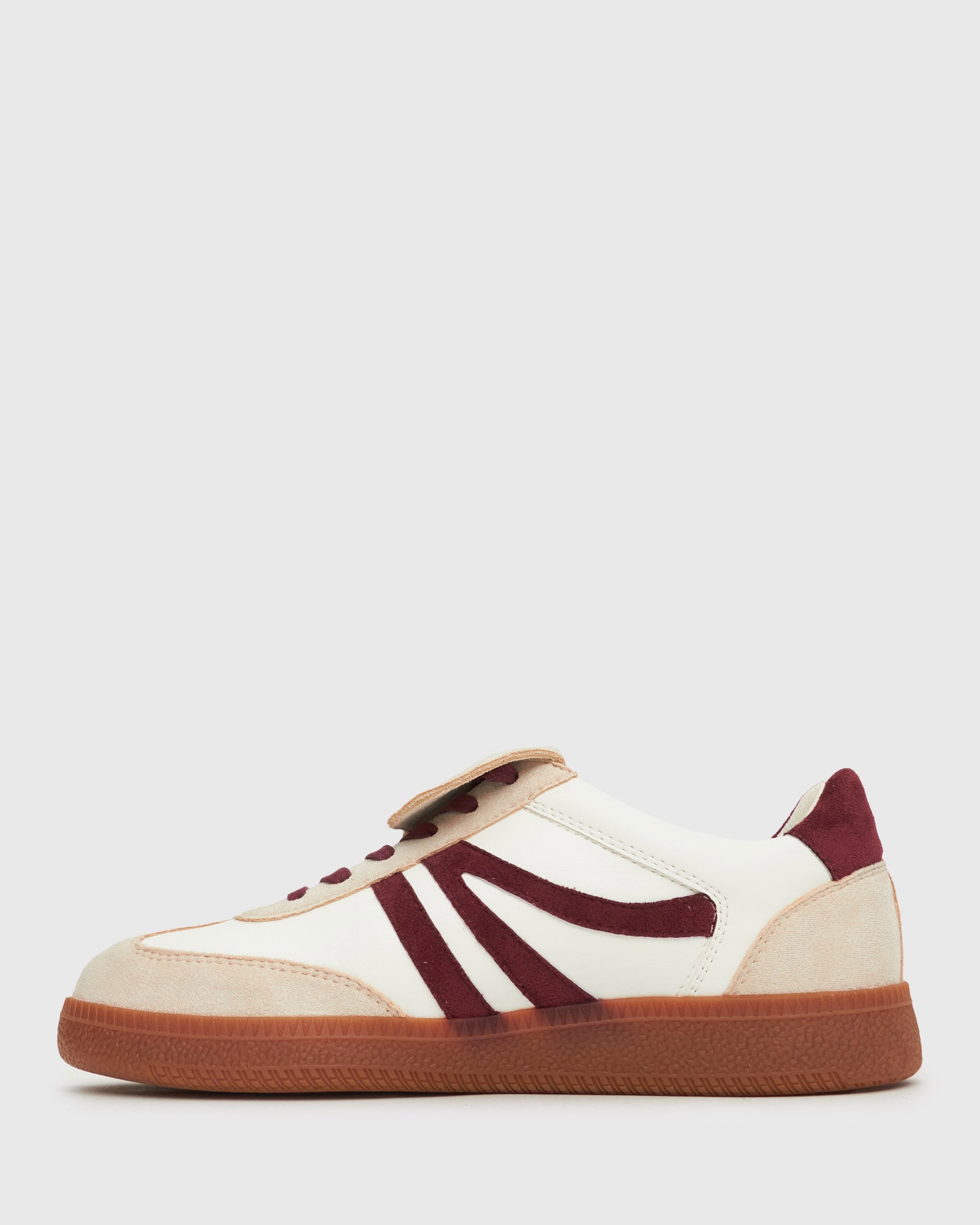 PRE-ORDER Wider Fit BUTTERSCOTCH Low-Top Lace-Up Sneakers