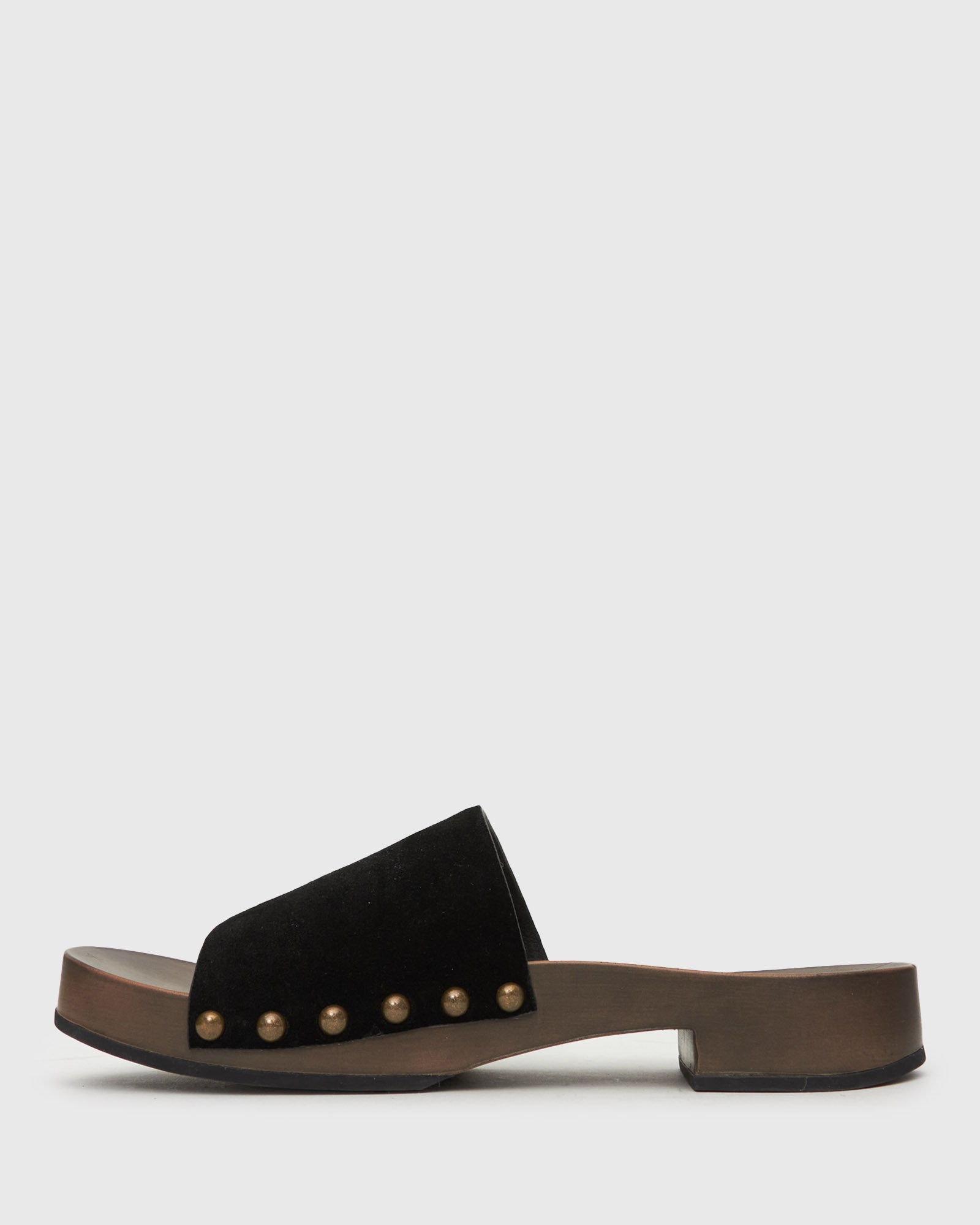 PRE-ORDER CLARA Suede Leather Clogs