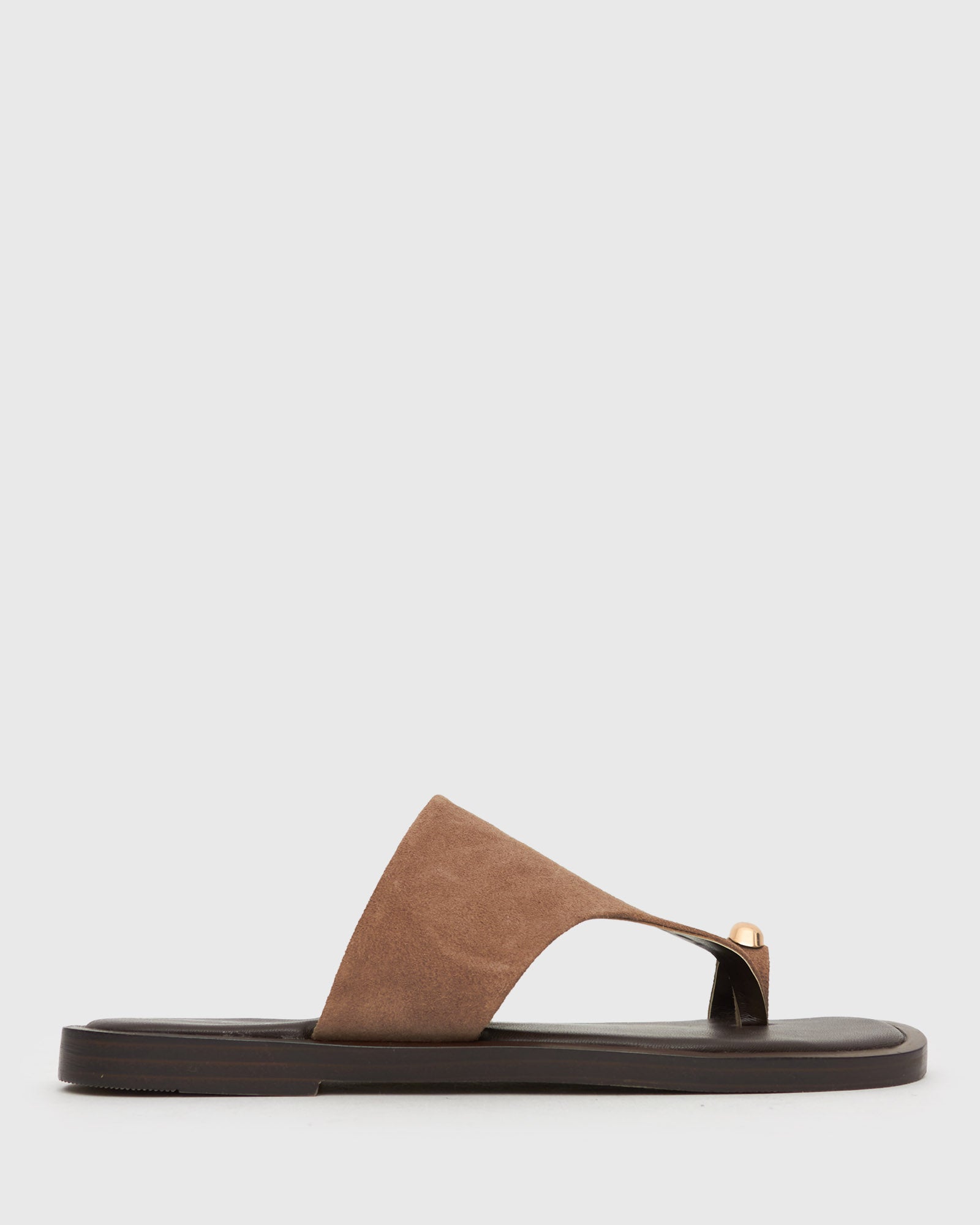 DOLPHIN Leather Thong Sandals
