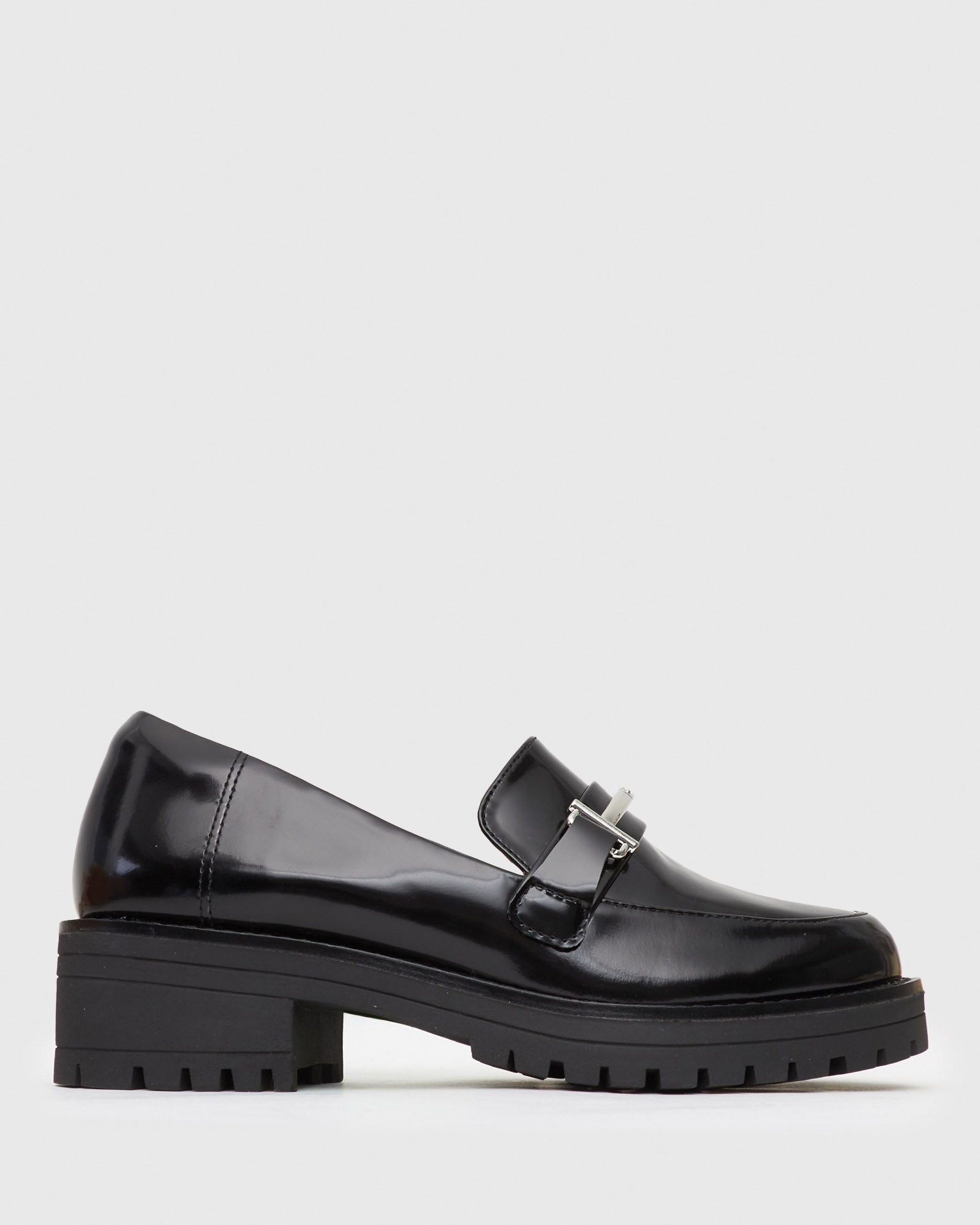 PRE-ORDER AGATHA Leather Heeled Loafers