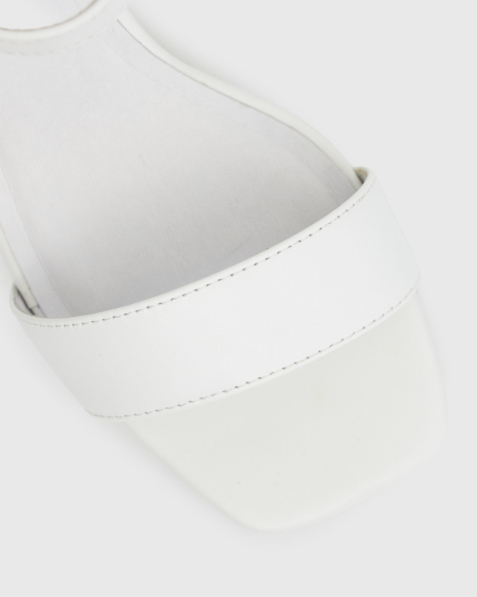 LIV Block Heel Leather Sandals