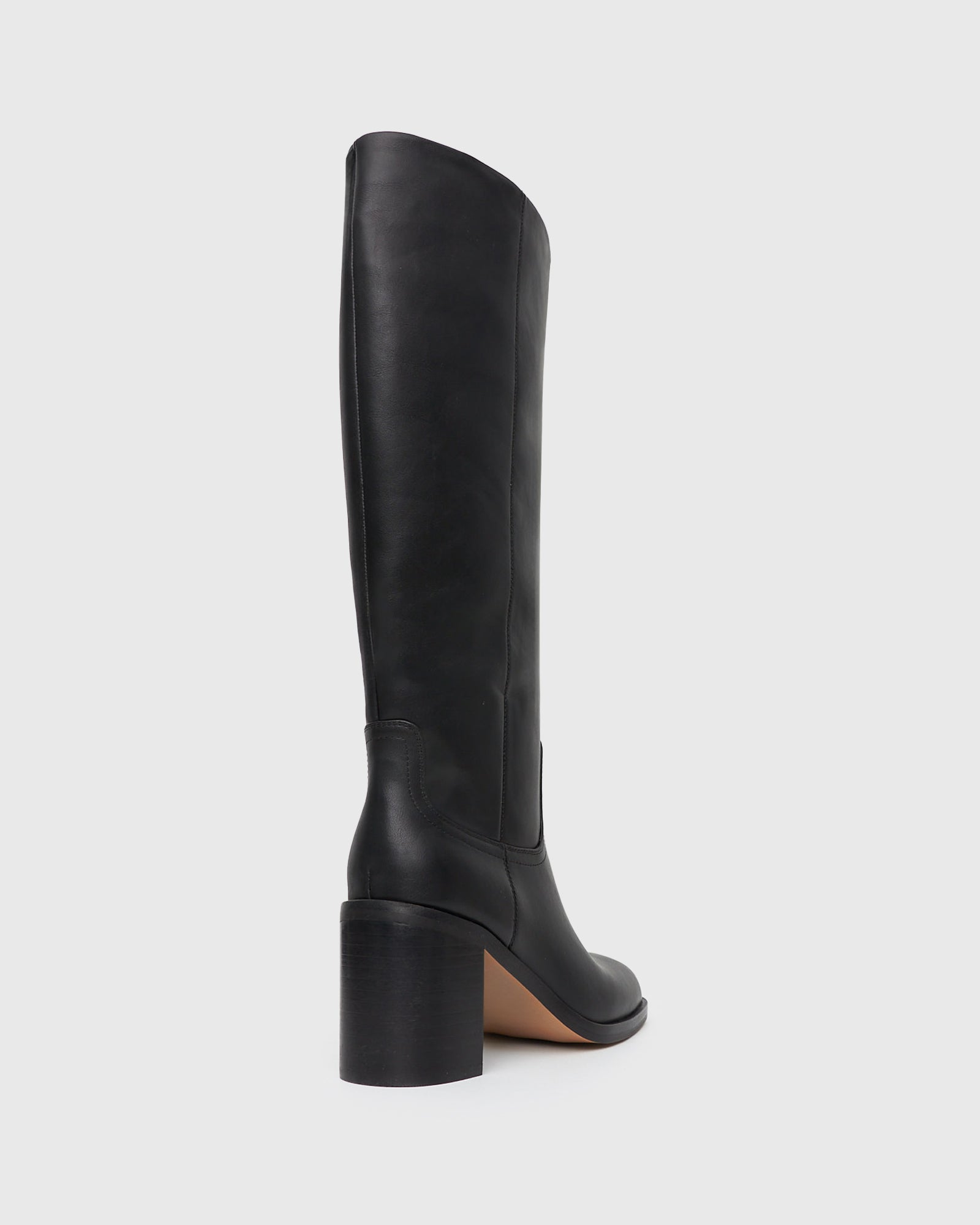 VALOUR Block Heel Knee High Boots