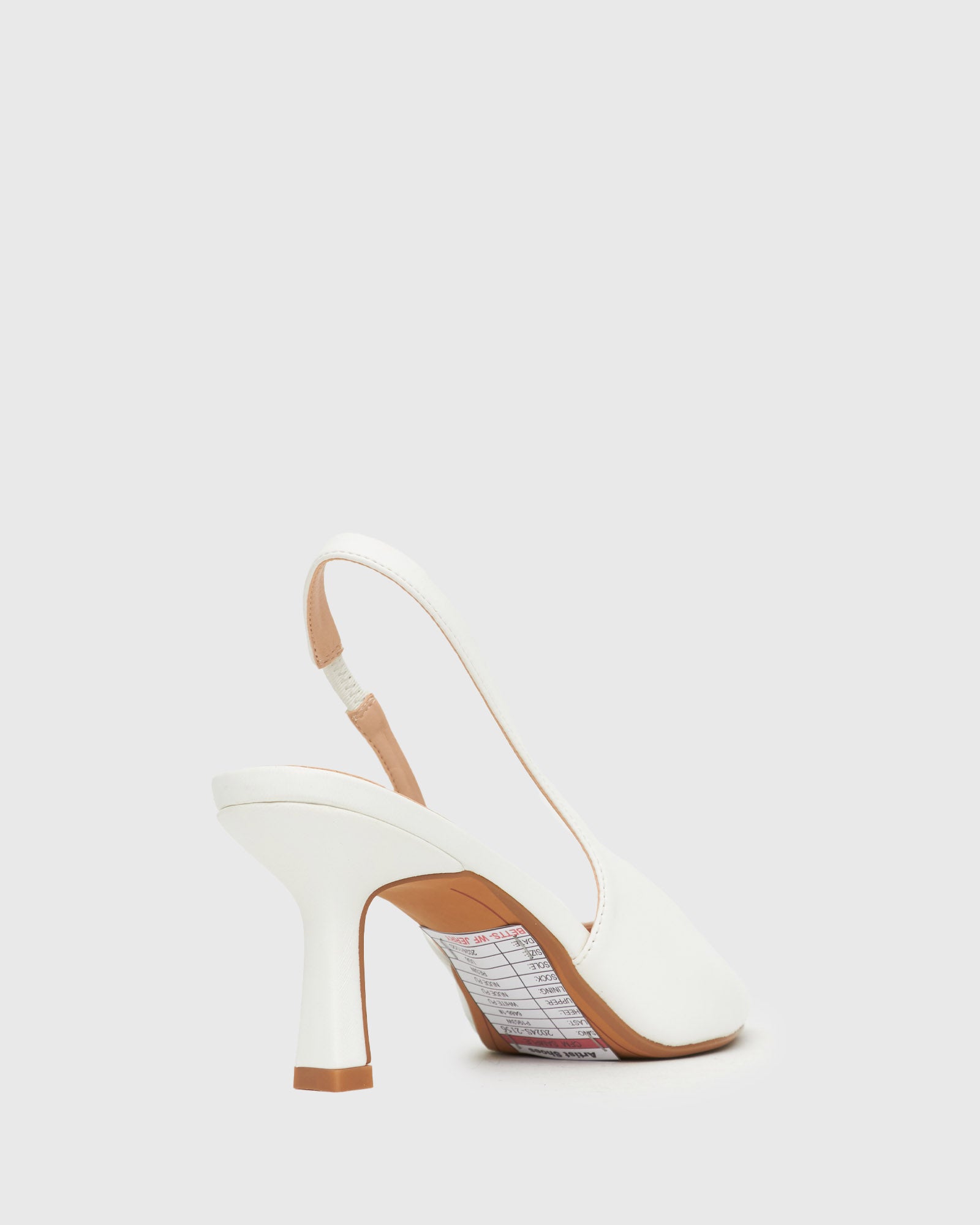 Wider Fit JERRY Slingback Stiletto Heel Pumps