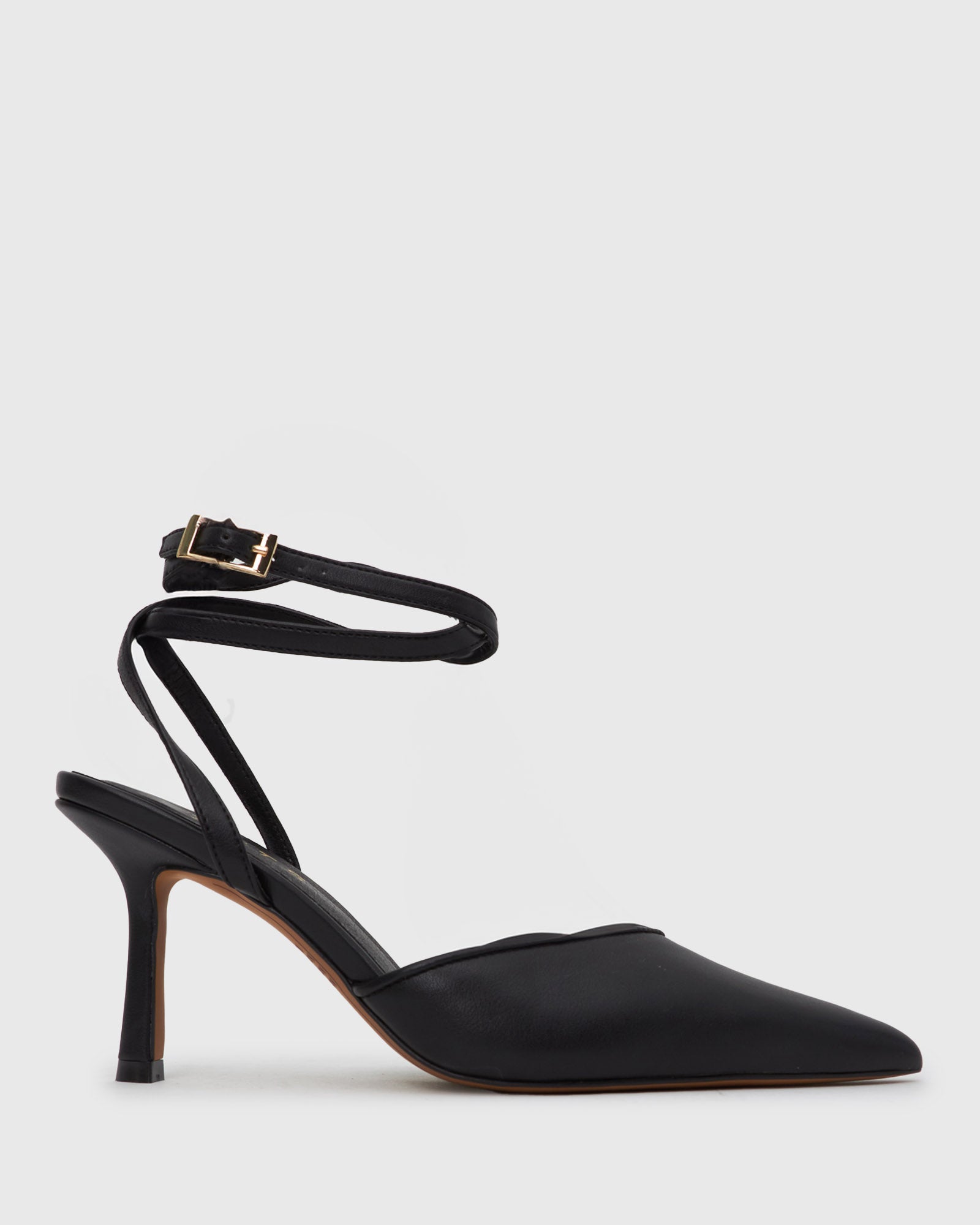 YAS Pointy Toe Strappy Stilletto