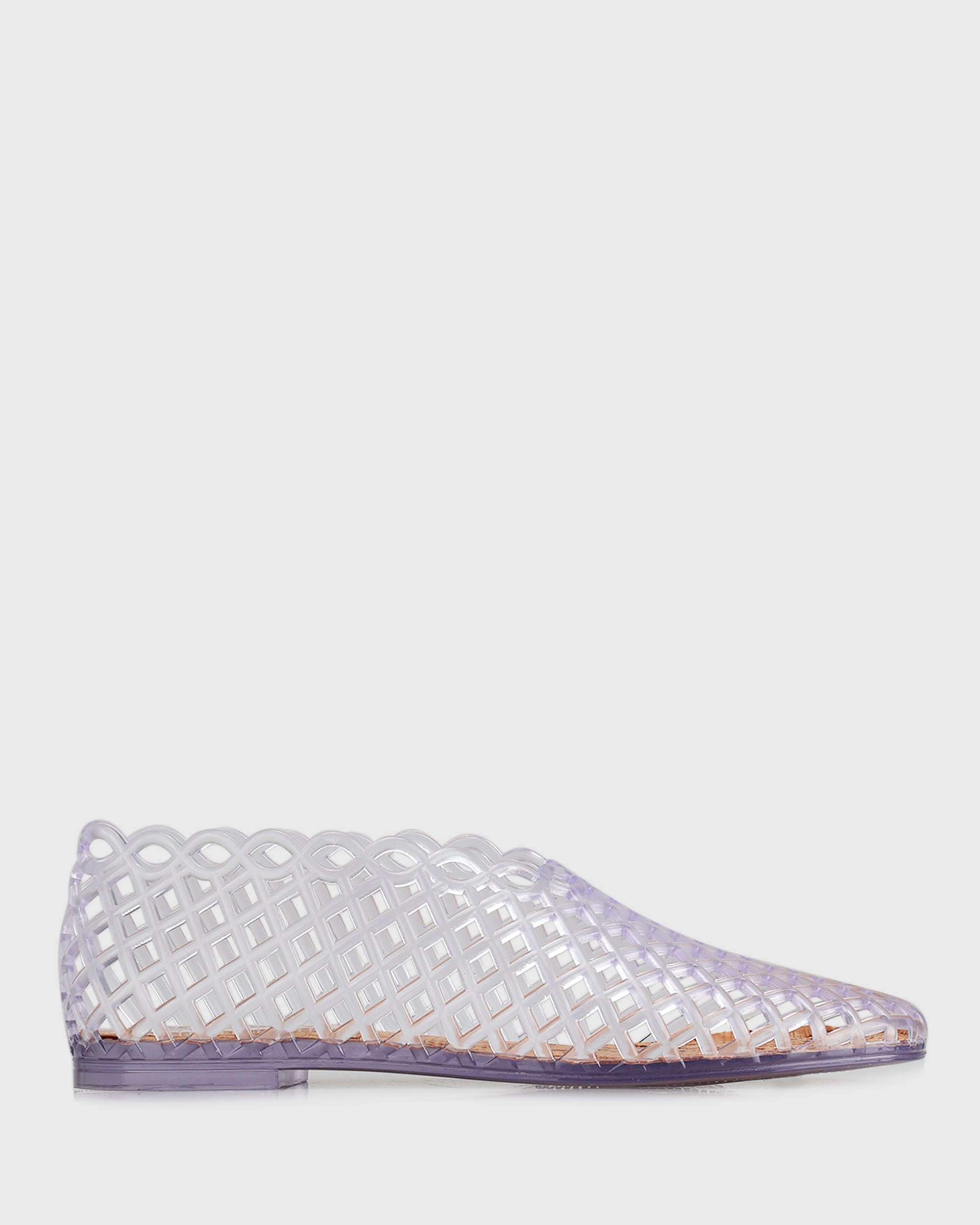 PRE-ORDER GREECE Jelly Mesh Ballet Flats
