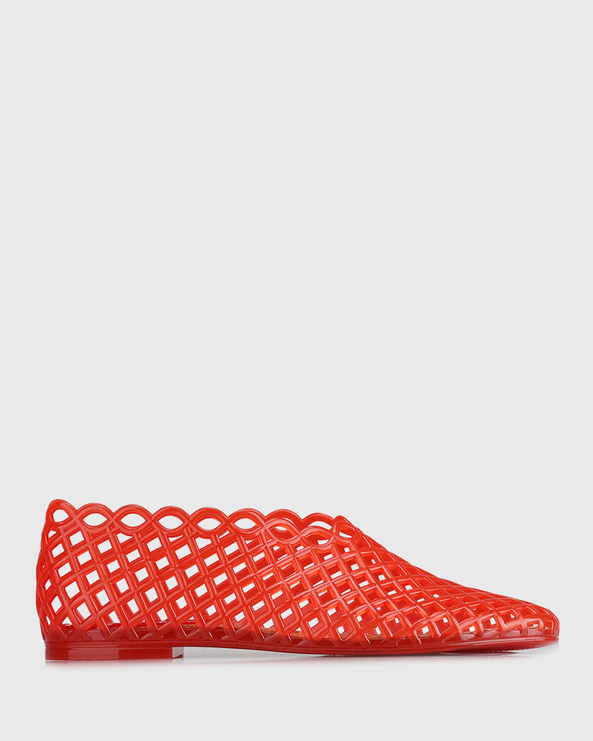 PRE-ORDER GREECE Jelly Mesh Ballet Flats