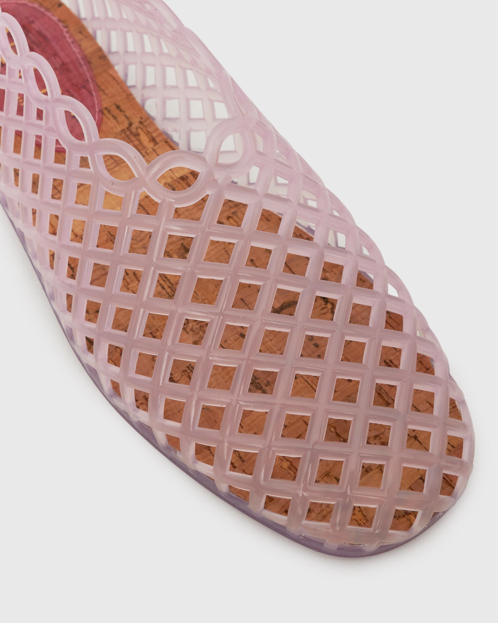 PRE-ORDER GREECE Jelly Mesh Ballet Flats