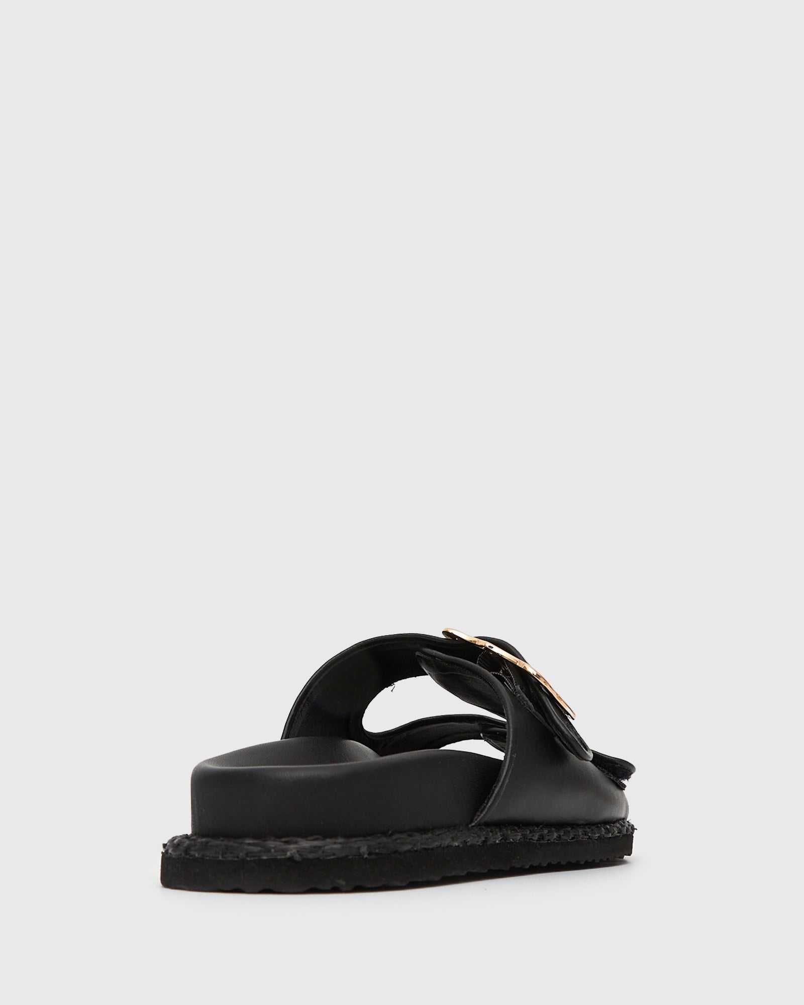 MADDIE Feature Buckle Footbed Slides