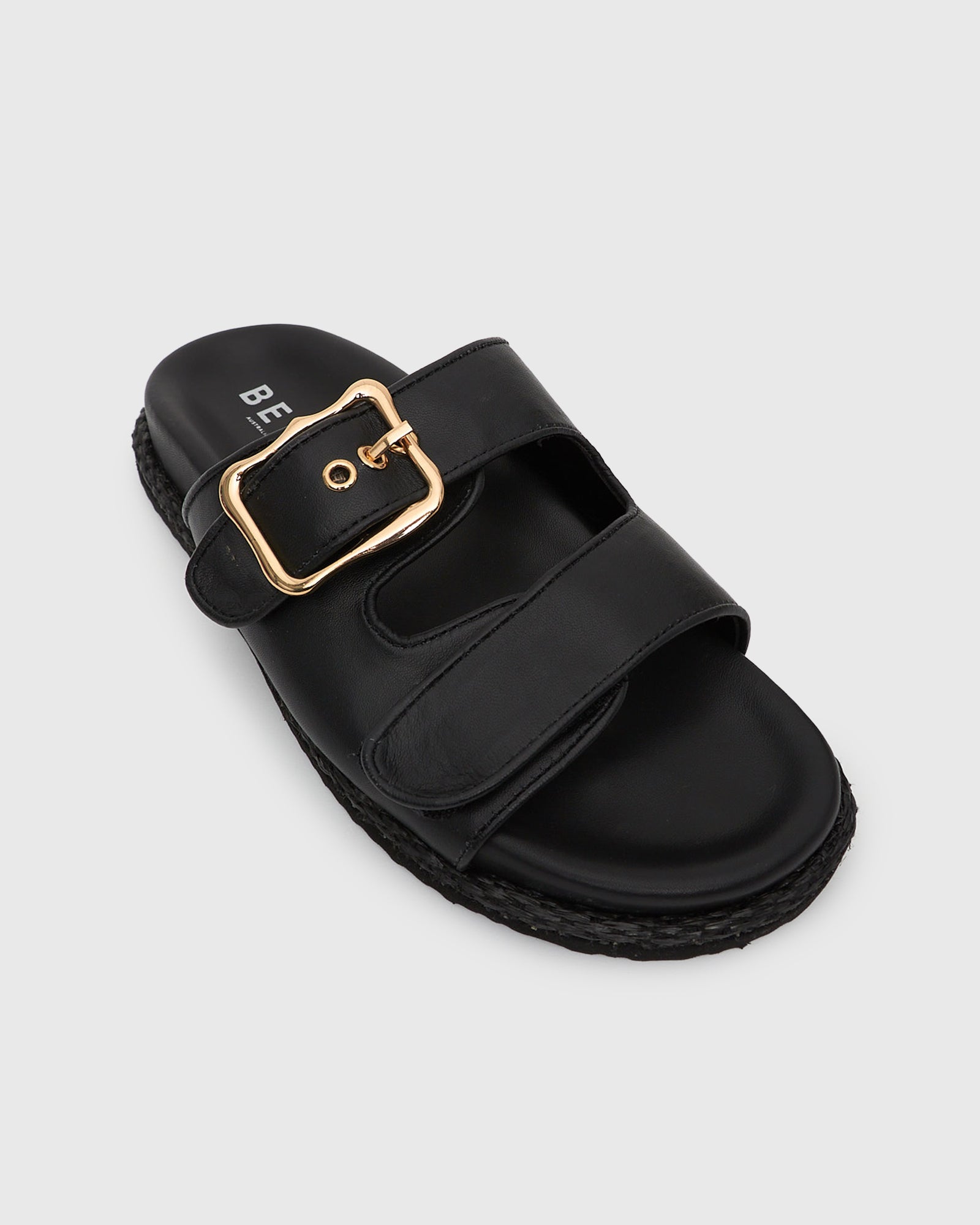 MADDIE Feature Buckle Footbed Slides