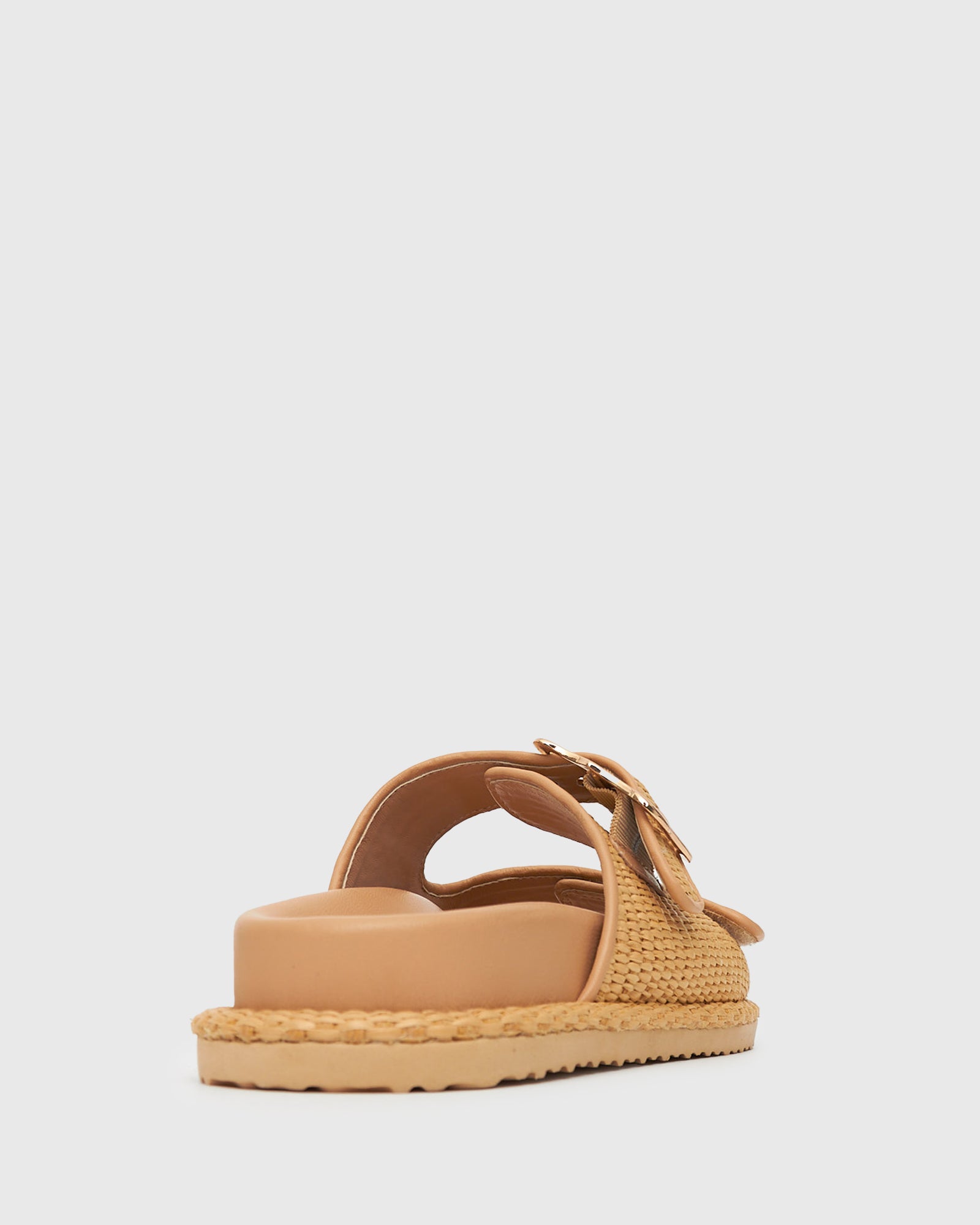 MADDIE Feature Buckle Footbed Slides