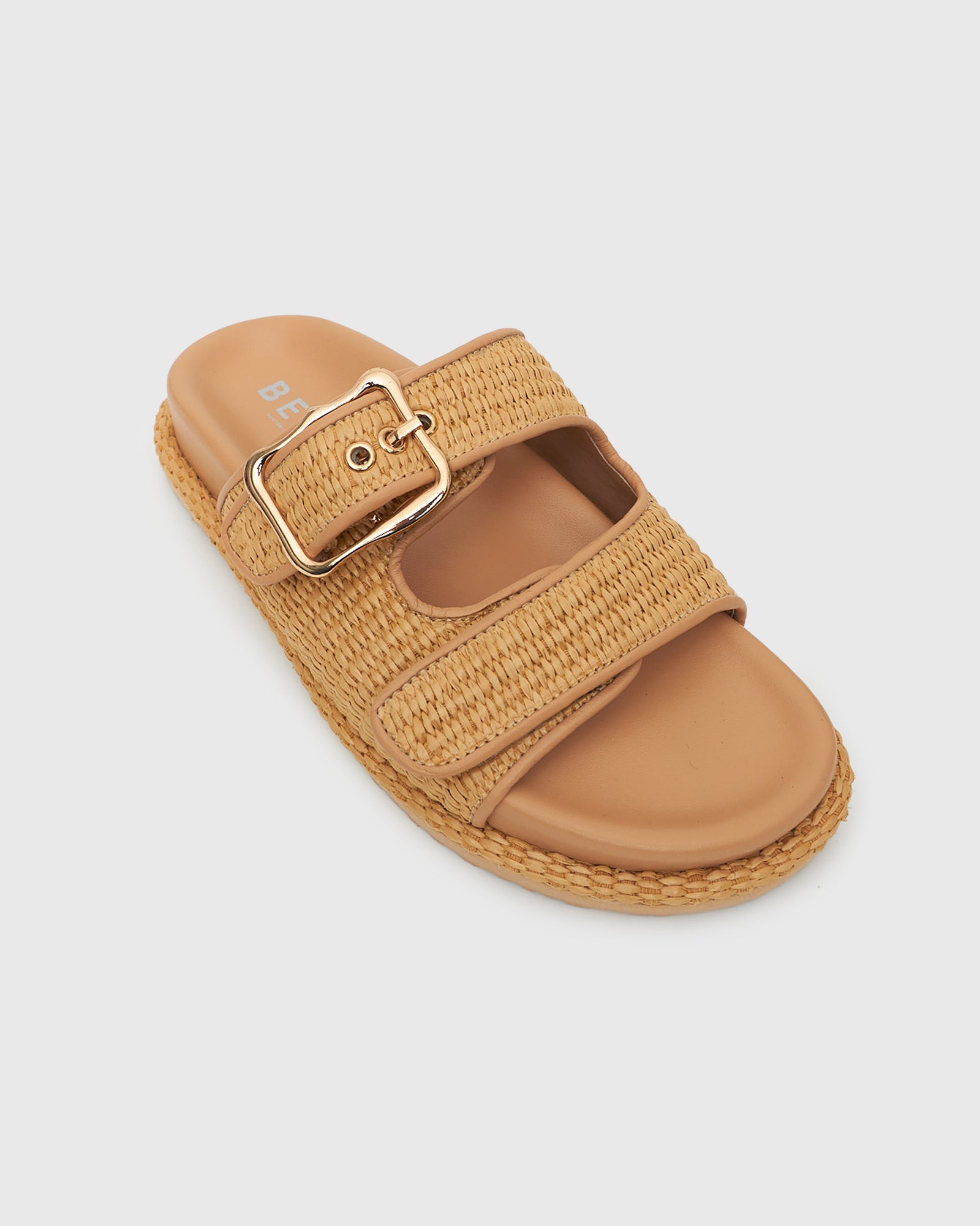 MADDIE Feature Buckle Footbed Slides
