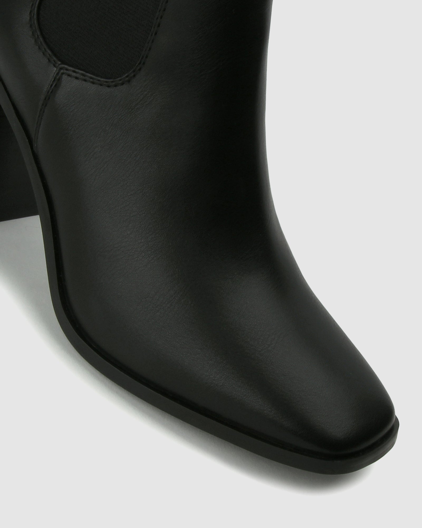 LENI Block Heel Ankle Boots