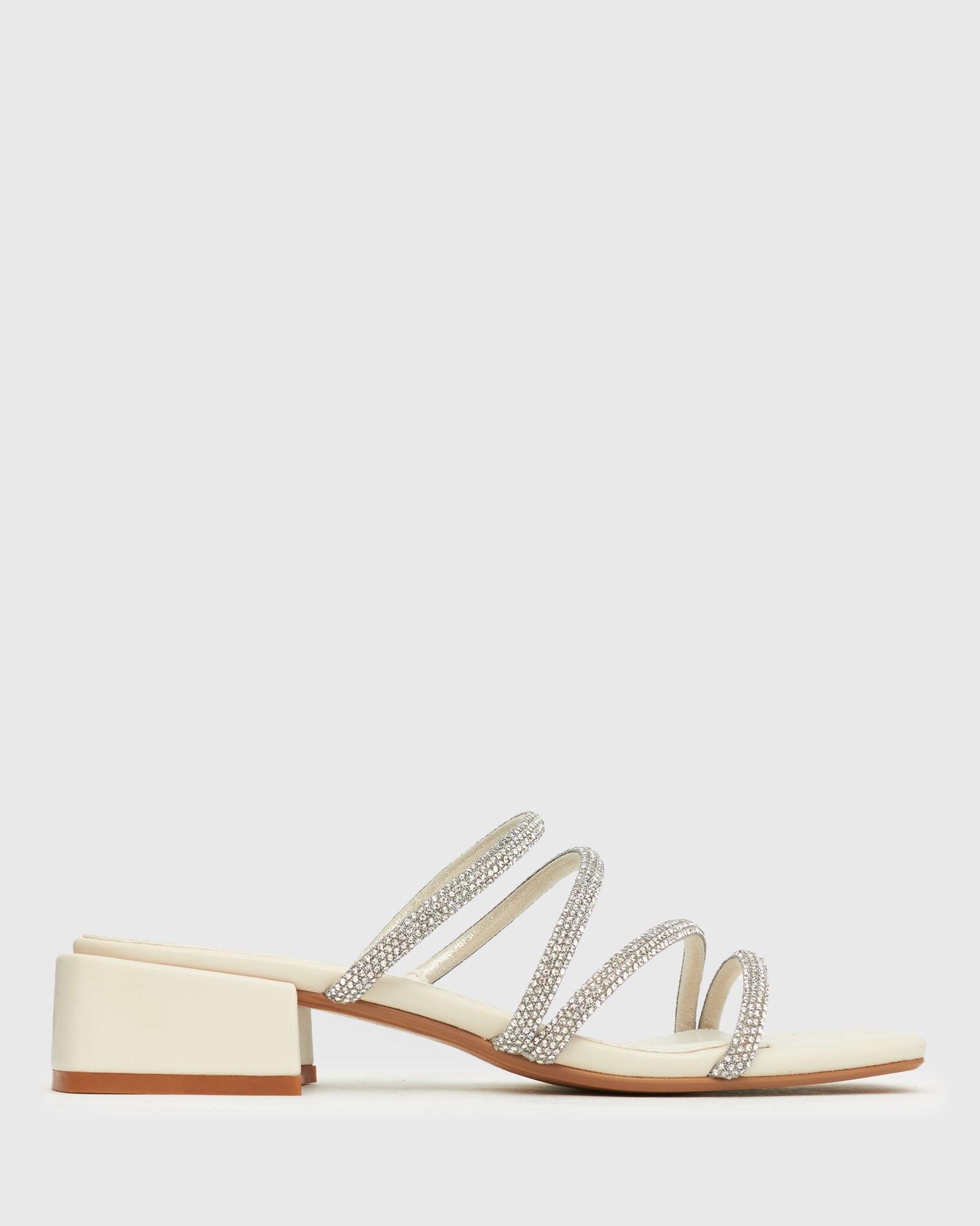 ODETTE Diamante Embellished Strappy Sandals