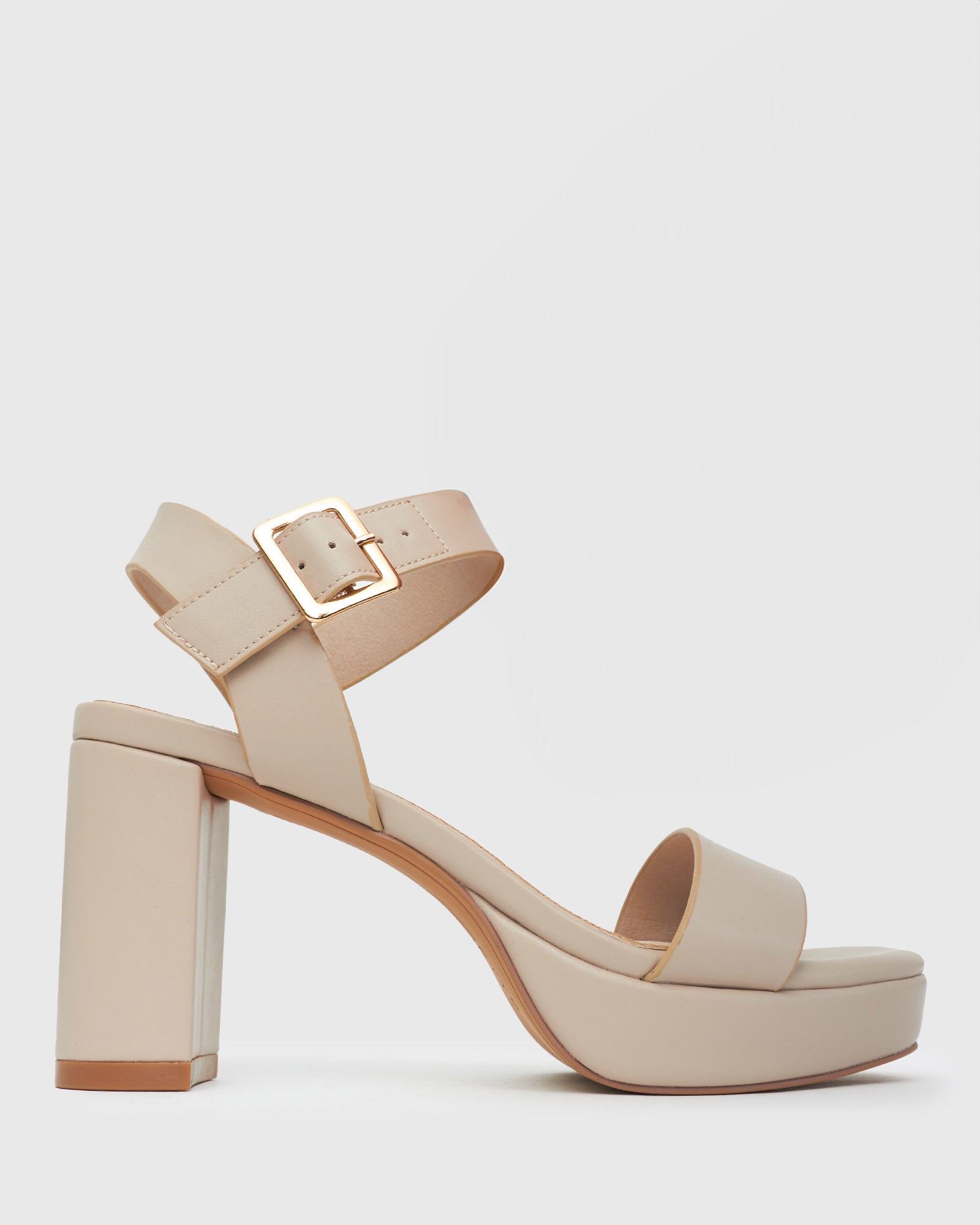 BRIANA Block Heel Platform Sandals