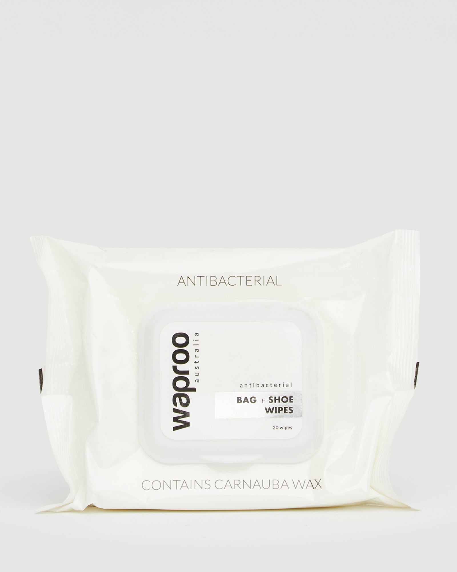 ANTI BACTERIAL SHOE & BAG WIPES WAPROO